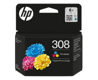 Tusz HP Tusz HP 308 CMY 120 str. Instant Ink